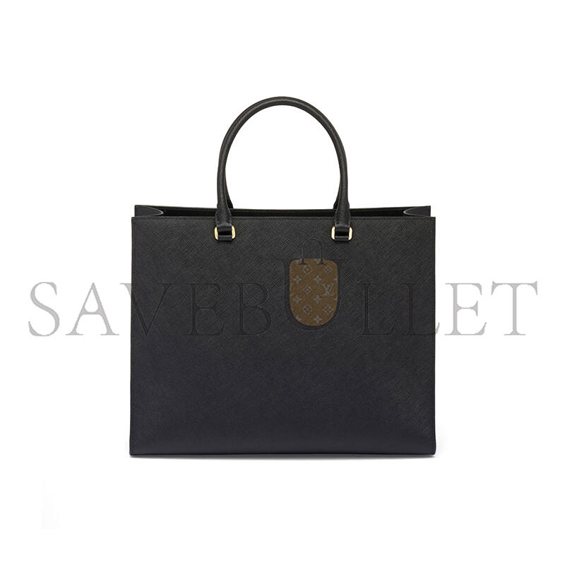 PRADA MEDIUM SAFFIANO LEATHER TOTE BAG 1BA337 (28*22*9cm)